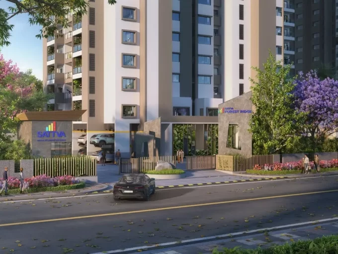 Sattva Forest Ridge entrance