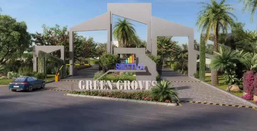 Sattva Green Groves Entrance